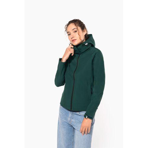 Veste softshell à capuche amovible femme