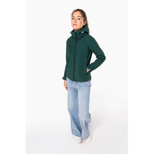Veste softshell à capuche amovible femme
