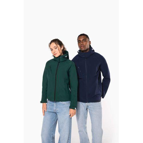 Veste softshell à capuche amovible femme