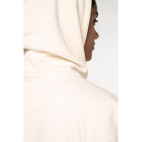 Eco-friendly ladies' French Terry sleevless hooded oversize sweatshirt