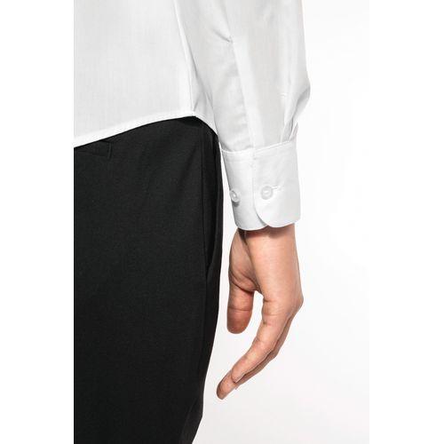 Ladies' poplin easy care polycotton shirt