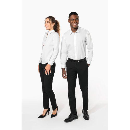 Ladies' poplin easy care polycotton shirt