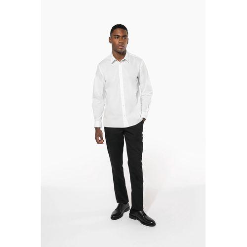Men’s poplin easy care polycotton shirt