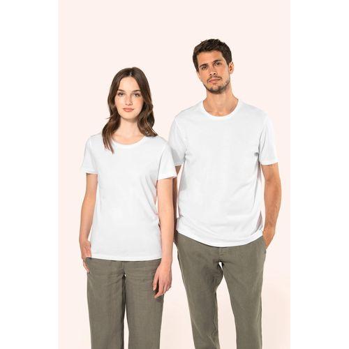 T-shirt Supima® col rond manches courtes femme