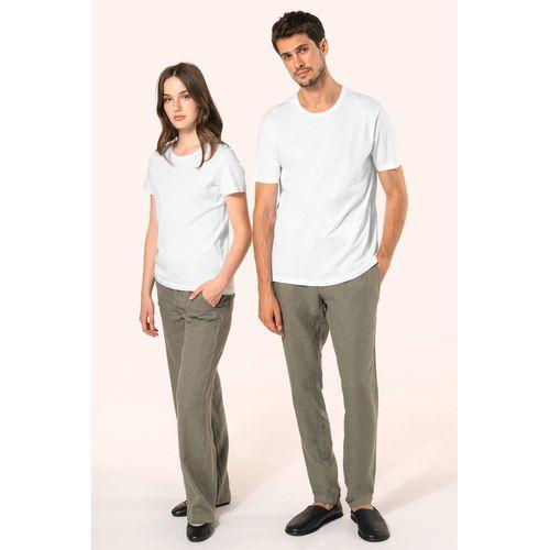 T-shirt Supima® col rond manches courtes femme