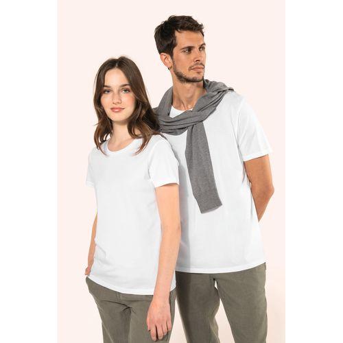 T-shirt Supima® col rond manches courtes femme