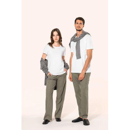 T-shirt Supima® col rond manches courtes femme