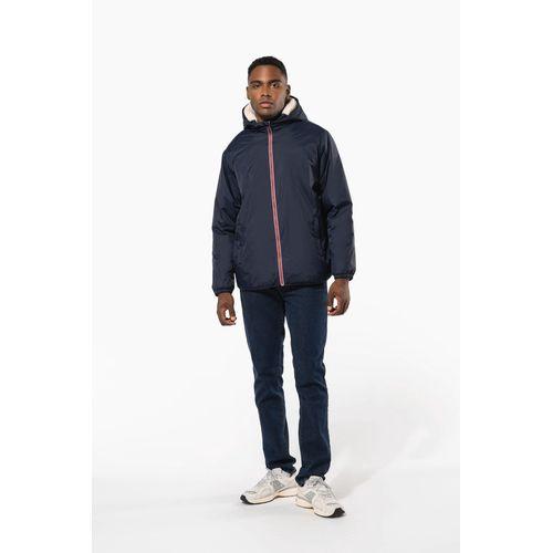 Unisex sherpa-lined jacket