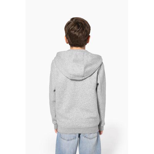 Kids' recycled full zip hoodie