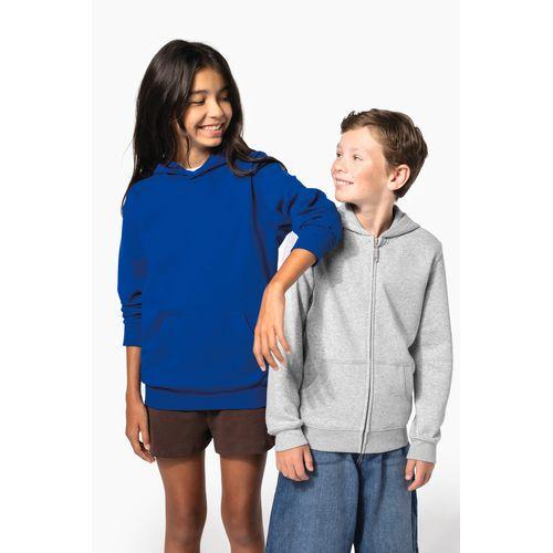 Kids' recycled full zip hoodie