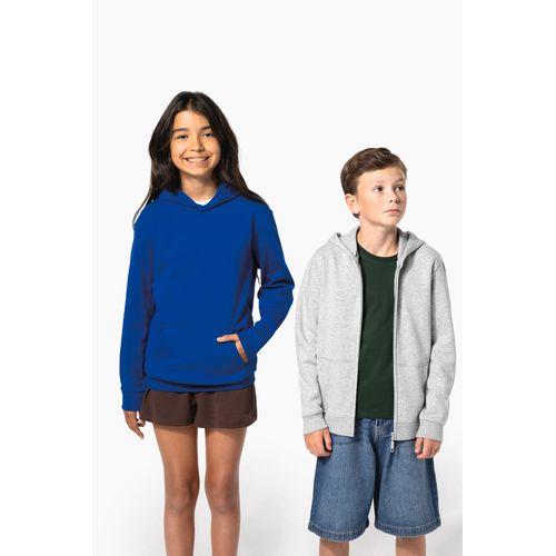 Kids' recycled full zip hoodie