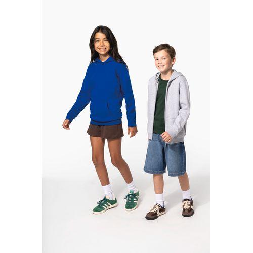 Kids' recycled full zip hoodie