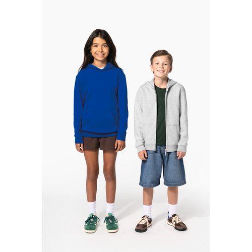 Kids' recycled full zip hoodie