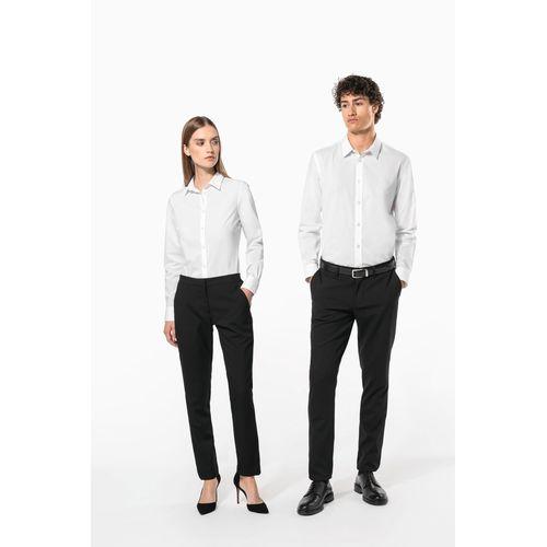 Ladies' poplin easy care polycotton shirt