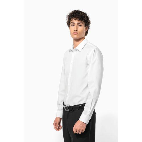 Men’s poplin easy care polycotton shirt