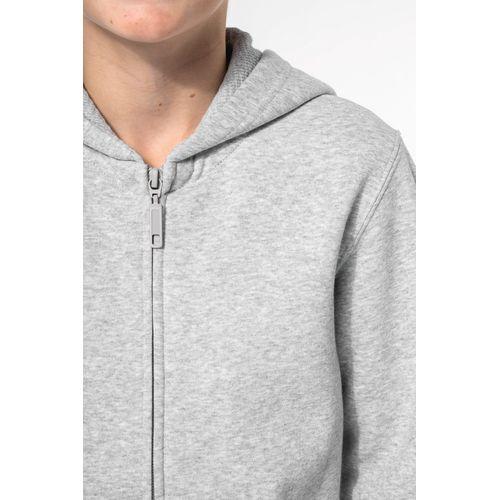 Kids' recycled full zip hoodie