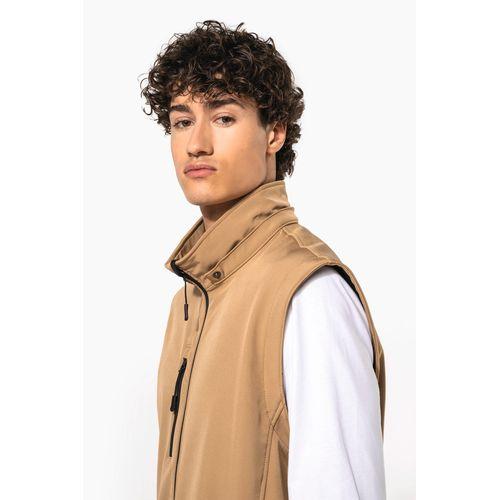 Veste Softshell 3 couches à capuche avec manches amovibles unisexe