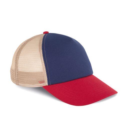 Casquette trucker 5 panneaux en coton canvas - K-up Gold Label