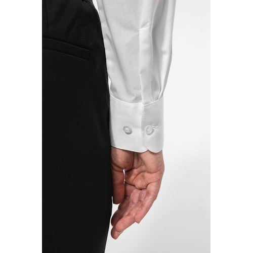 Ladies' poplin easy care polycotton shirt