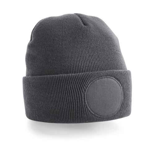 Circular Patch Beanie