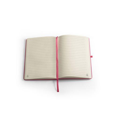 ANNE. Cahier A5 en 100% rPET avec pages lignées
