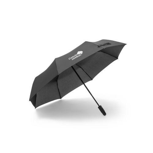 GUSTAVO. Parapluie pongé 190T rPET avec ouverture et fermeture automatiques