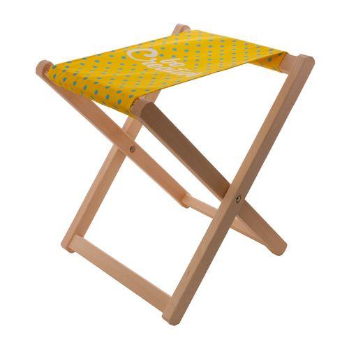Nissi Tabouret de plage personnalisé