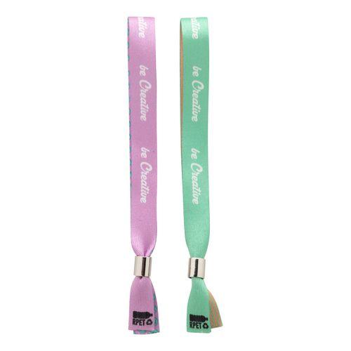 Custom Rpet Festival Bracelet SuboWrist Alloy