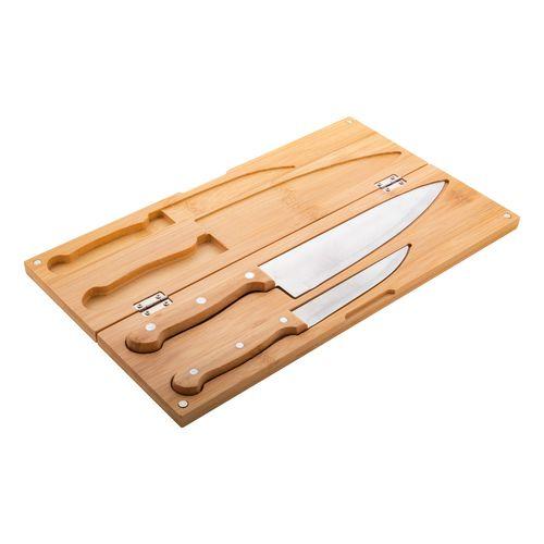 Sanjo set de couteaux en bambou