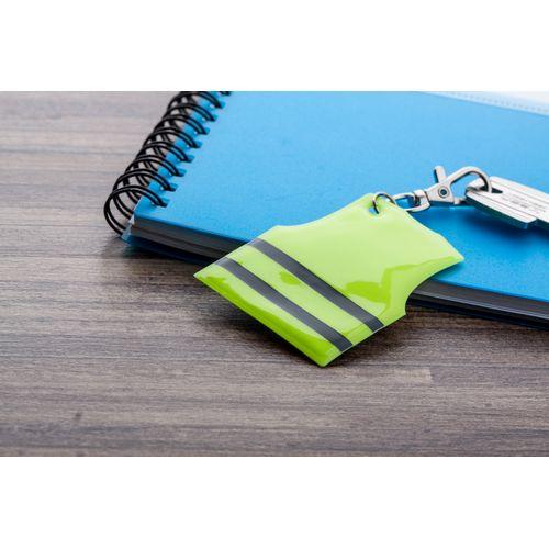 Pit Lane mini reflective vest keyring