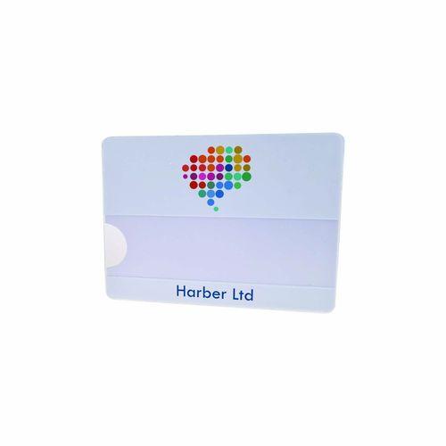 Name Badge James double, Needle, Print in full color