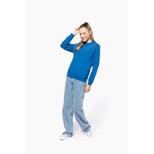 Sweat-shirt recyclé col rond unisexe