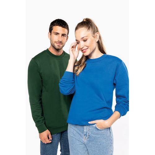 Sweat-shirt recyclé col rond unisexe