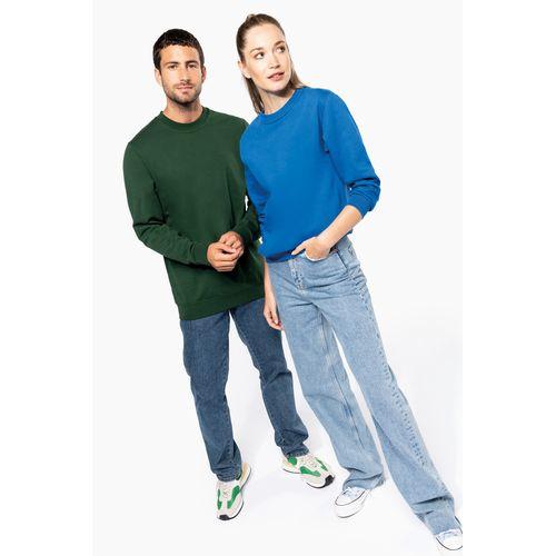 Sweat-shirt recyclé col rond unisexe