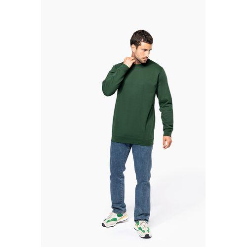 Sweat-shirt recyclé col rond unisexe