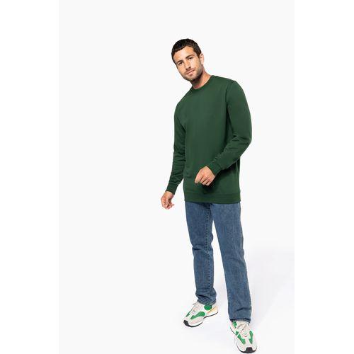 Sweat-shirt recyclé col rond unisexe