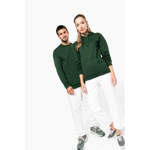 Sweat-shirt recyclé col rond unisexe