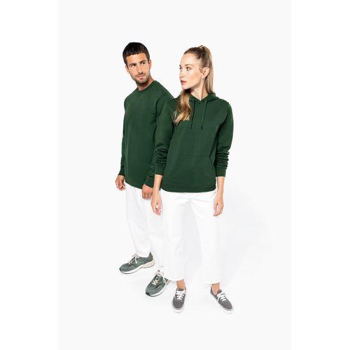 Sweat-shirt recyclé col rond unisexe