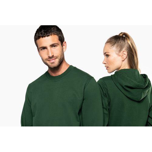 Sweat-shirt recyclé col rond unisexe