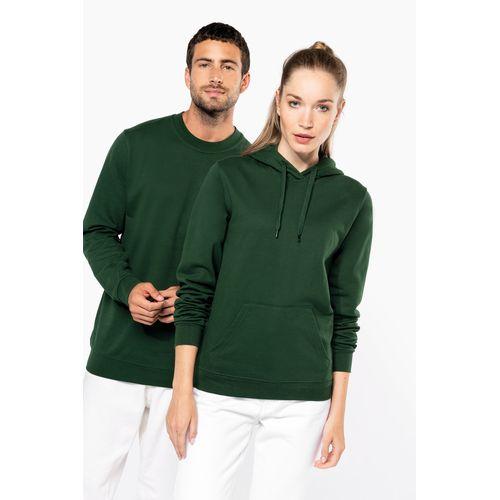 Sweat-shirt recyclé col rond unisexe