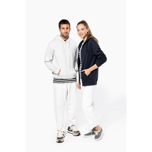 Sweat-shirt recyclé col rond unisexe