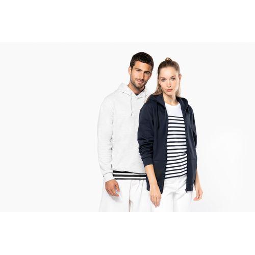 Sweat-shirt recyclé col rond unisexe