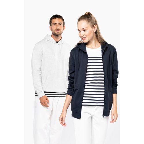 Sweat-shirt recyclé col rond unisexe