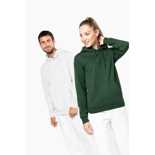 Sweat-shirt recyclé à capuche unisexe