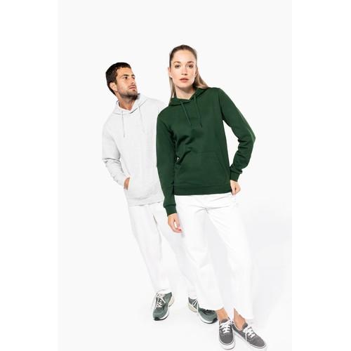Sweat-shirt recyclé à capuche unisexe