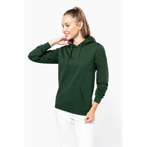 Sweat-shirt recyclé à capuche unisexe