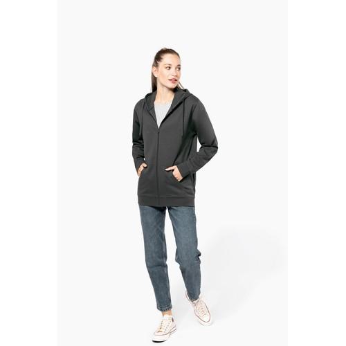 Unisex full zip hoodie