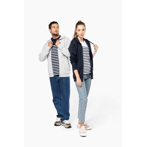 Unisex full zip hoodie