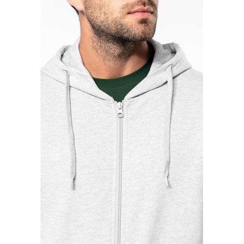 Unisex full zip hoodie