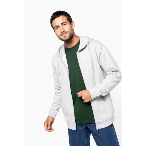 Unisex full zip hoodie